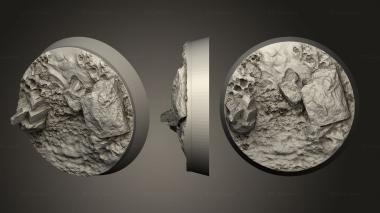 Bases Round Bases 32mm 47 3d model