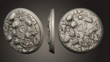 Bases Round Bases Badland Round 50mm 3d model