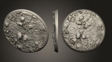 Bases Round Bases Badland Round 80mm 3d model
