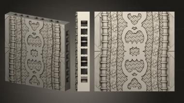 Bases Royal Feast Carpet Floor B 3d model