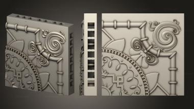Bases Royal Feast Ornament Floor A 3d model
