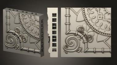 Bases Royal Feast Ornament Floor D 3d model