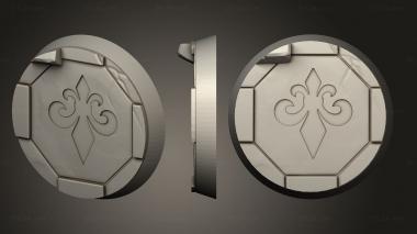 Bases Sisters Round 25mm 5 3d model