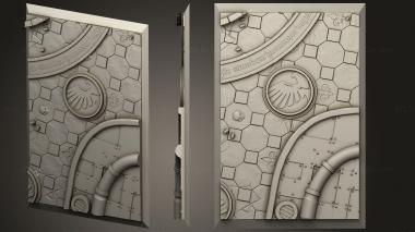 Bases Sisters Square 150mm 100mm 1 3d model