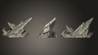 Bases Spikes Formation B 3d model