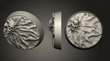 Bases Spirit 25mm round base magnet 3d model