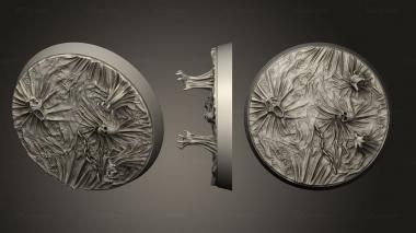 Bases Spirit 40mm round base magnet 3d model