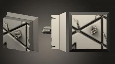 Bases Sq 20x20 ver1 3d model