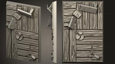 Bases Sq 50x75mm 3d model