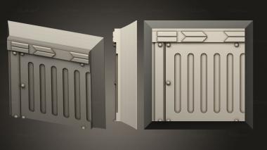 Bases square 20mm base indr 12 3d model