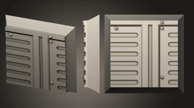 Bases square 20mm base indr 62 3d model
