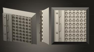 Bases square 20mm base indr 108 3d model