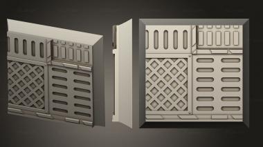 Bases square 25mm base indr 71 3d model