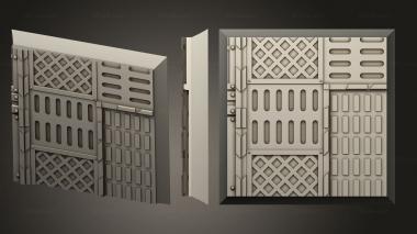 Bases square 32mm base indr 09 3d model