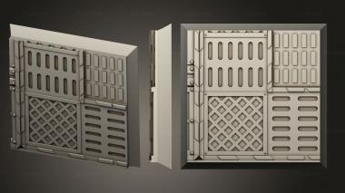 Bases square 32mm base indr 20 3d model