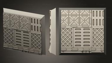 Bases square 32mm base indr 40 3d model