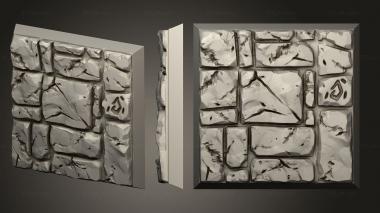 Bases Square 35mm A 3d model