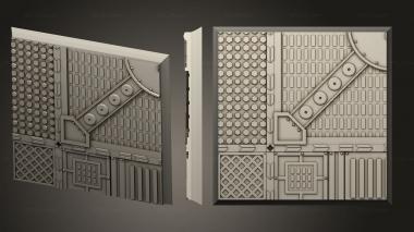Bases square 50mm base indr 01 3d model