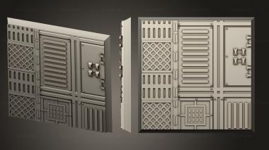 Bases square 50mm base indr 03 3d model