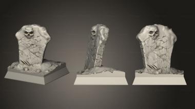 Bases Square Bases 20mm 38 3d model