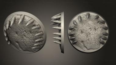 Bases swamp base60mmplain 3d model
