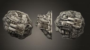 Bases Terrain Mecha Body 3d model
