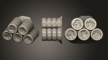 Bases Tires Tires2 3d model