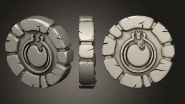 Bases Token Druid 3d model