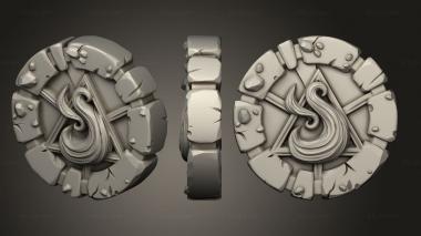 Bases Token Sorcerer 3d model