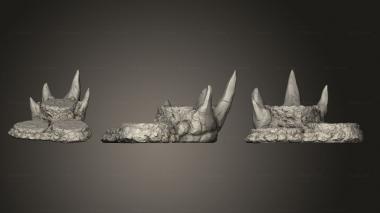 Bases Tray 3x50mm Tray split1 3d model