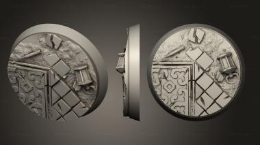 Bases Vampire Hunters Base Round 32mm ver1 3d model