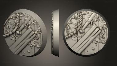 Bases Vinci Round 25mm 1 3d model