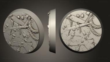 Bases Vinci Round 25mm 4 3d model