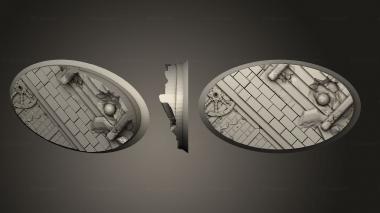 Bases Vinci Round 90mm 52mm 1 3d model