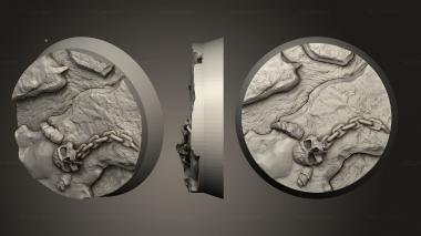 Bases War Daemons Round 25mm 1 3d model