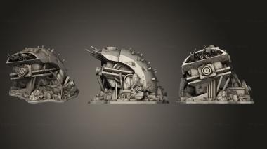 Bases Wardroids Wardroid Head 1 3d model