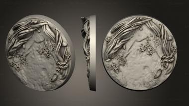 Bases Woodland 50mm 1 3d model