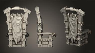 Bases Arcadian First wave and Heroes throne 3d model