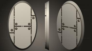 Bases OVAL 3d model