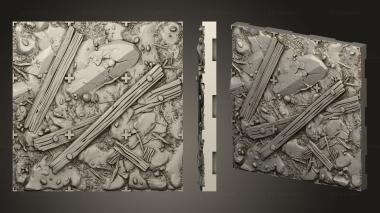 Bases rock FIELD CENTER 3d model