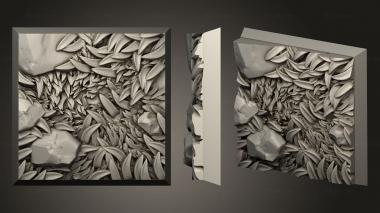 Bases Lootah Steel Cut Square 3d model