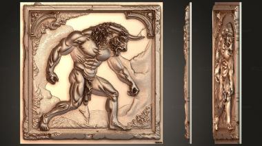 Various bas-reliefs BRD_000121 3d model