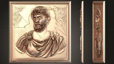 Various bas-reliefs BRD_000137 3d model