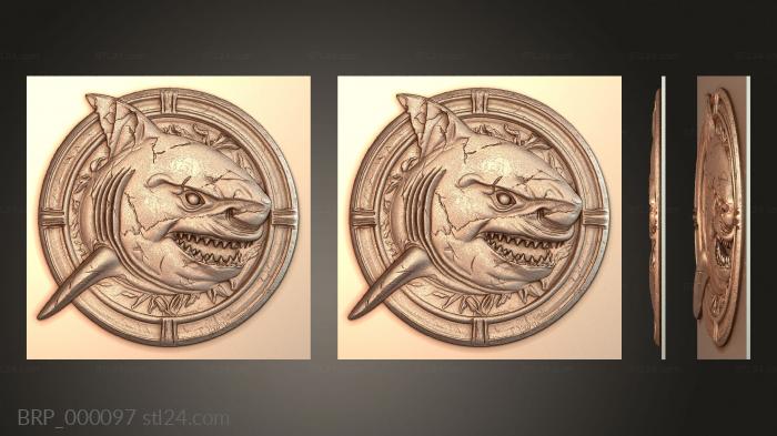 Character masks (BRP_000097) 3D models for cnc