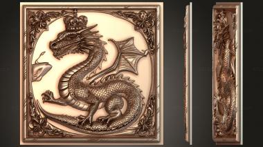 Fantasy and Fairy Tales Crowned Basilisk - King of Doom 3d model