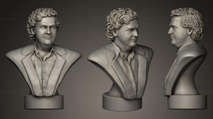Пабло Эскобар 3D портрет