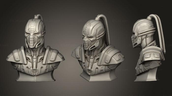 Бюст Сайракса из Mortal Kombat