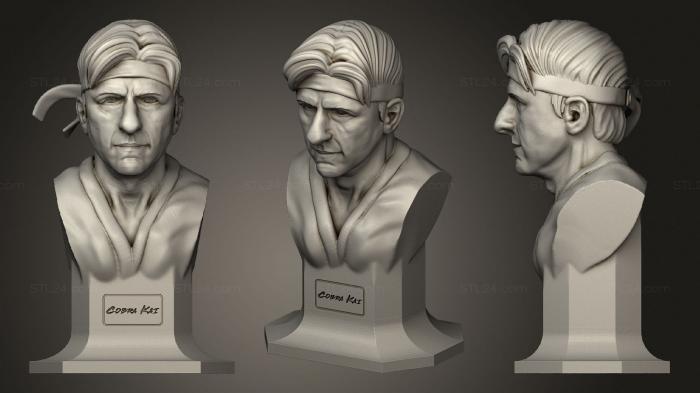 Бюсты монстры и герои (Мистер Икс КОБРА КАЙ, BUSTH_1533) 3D модель для ЧПУ станка