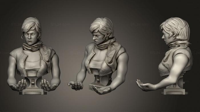 Подставка Alice Resident Evil bust