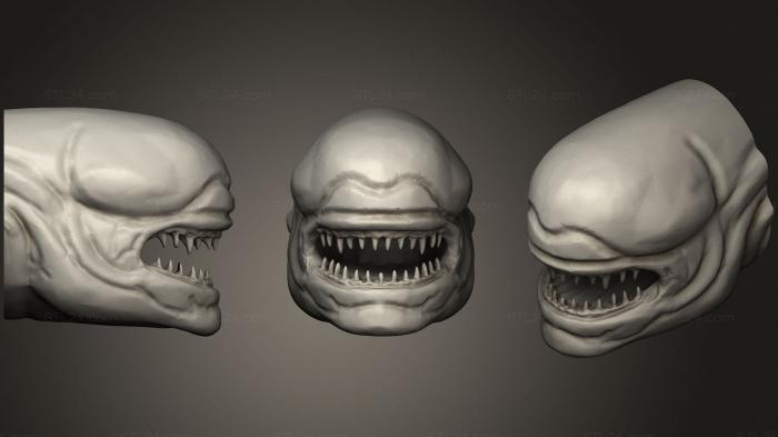 Магниты на Белую Доску для Холодильника Alien Chestburster